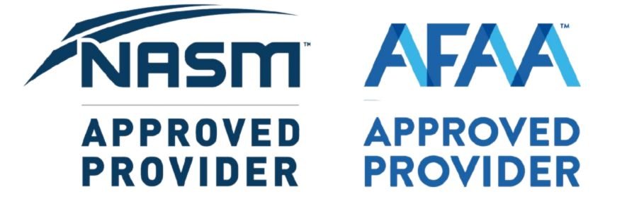 NASM and AFAA Approved Provider