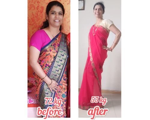 Varsha Shinde &mdash; before and after