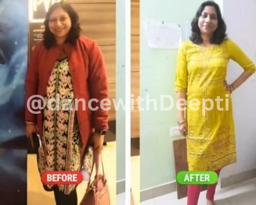 Pranjali, 37 &mdash; before and after